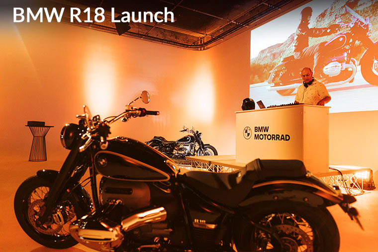 Only Events Featured Events - BMW R18 Launch